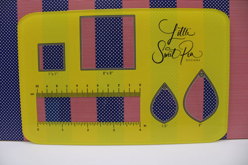 6010 - Micro Red, White and Blue 1” Blocks