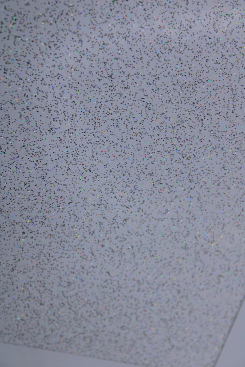 A Little Rainbow Holographic Glitter (Regular) - 1/8" Acrylic Sheet