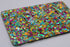 Fushia Pink, Teal and Gold Glamourous Dots - 1/8" Cast Acrylic Sheet