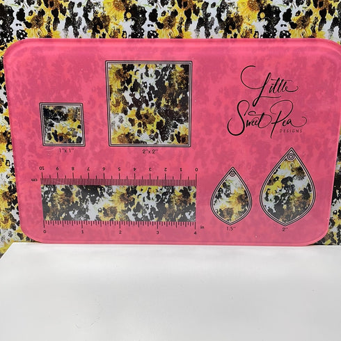 4085 - Abstract Sunflowers