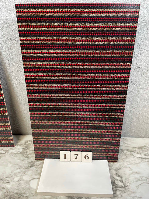 0176 - Brush Strokes - Glitter, Plaid, Animal