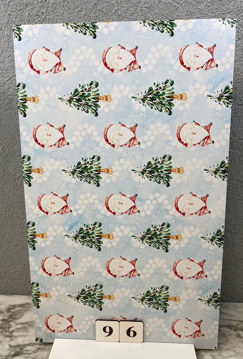 0096 - Santa and Trees