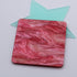 Salmon Pink Ombre Glitter Ripple - 1/8" Acrylic Sheet