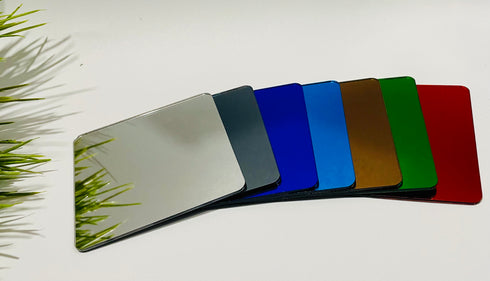 Silver Mirror - 1/16" Extruded Acrylic Sheet
