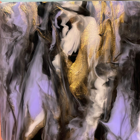 Lilac Multi Wave - 1/8" Acrylic Sheet