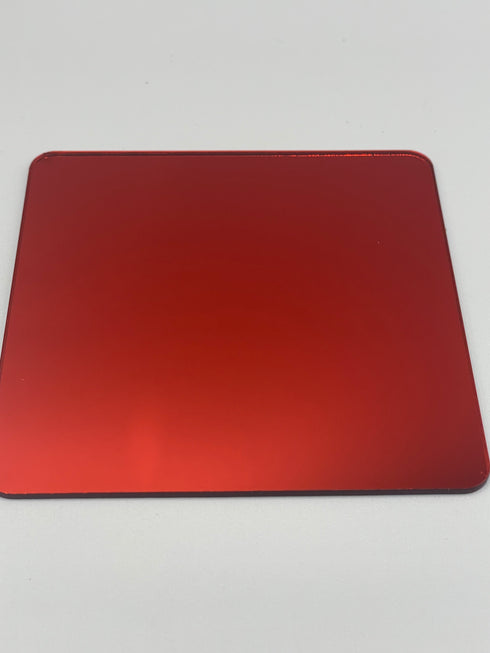 Red Mirror - 1/16" Extruded Acrylic Sheet