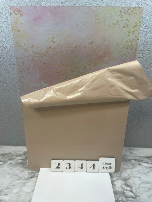 2344 - Gold and Peach Animal