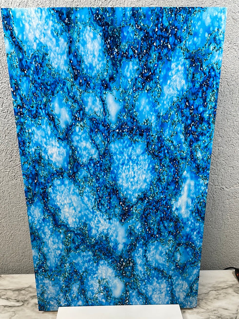 0203 - Blue Marble Swirl
