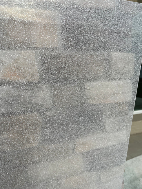 Snow White Glitter - 1/8" Acrylic Sheet