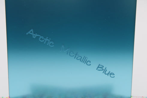 Discontinued: Arctic Metallic Blue - 1/8" Colored Acrylic 12x20