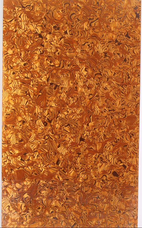 Copper Maze - 1/8" Celluloid - Acrylic Sheet