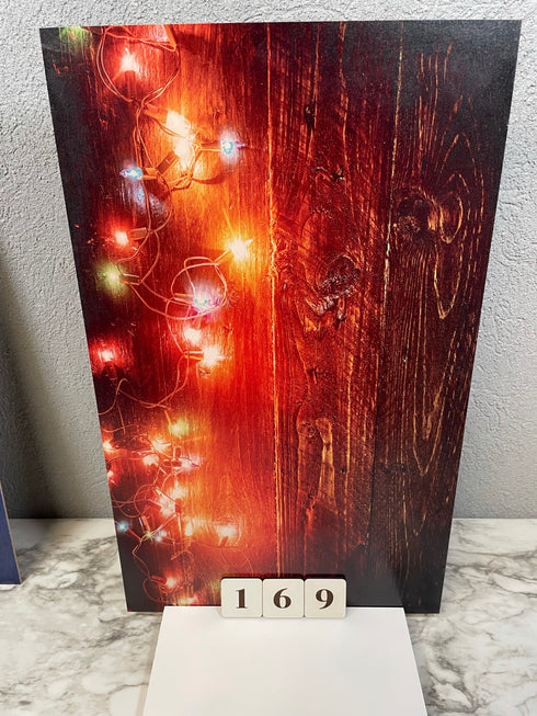 0169 - Christmas Light Wood