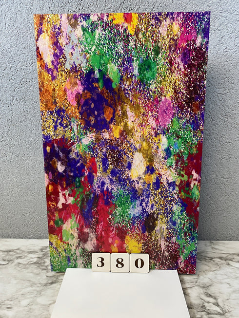0380 - Kaleidoscope of Color Splatter