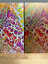 0945- Abstract Paint Pour on Canvas