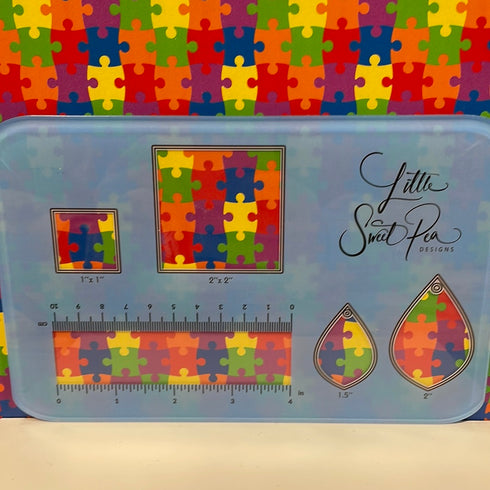 2485 - Puzzle Pieces - Autism Awareness