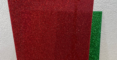 Green Glitter - 1/8” Acrylic Sheet