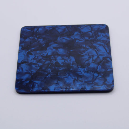 Midnight Blue Maze - 1/8" Celluloid - Acrylic Sheet