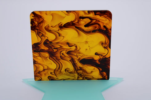 Scratch and Dent: Glowing Beeswax - 1/8" Acrylic Sheet