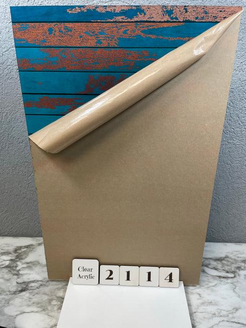 2114 - Copper Patina Wood