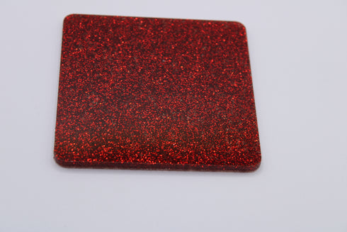 Burgundy Red Glitter - 1/8" Acrylic Sheet