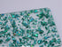Teal Flake Clear Cast Glitter - 1/8" Cast Acrylic Sheet