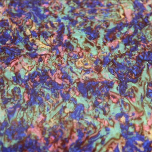 Green Kaleidescope - 1/8" Celluloid - Acrylic Sheet