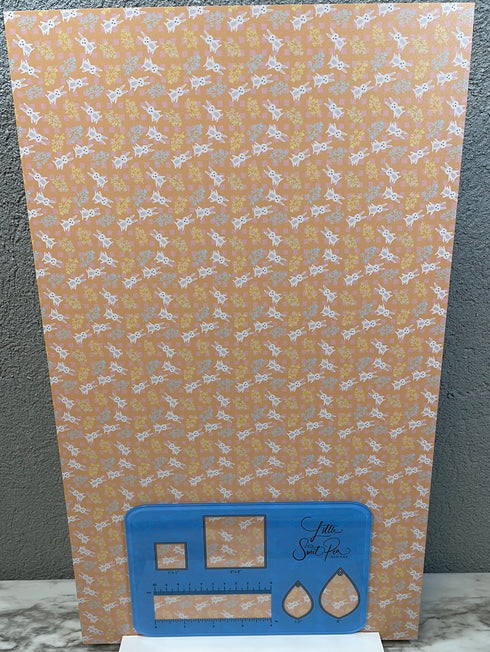 0528 - Soft Orange Easter Bunnies