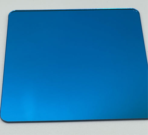 Arctic Blue Mirror - 1/16" Extruded Acrylic Sheet