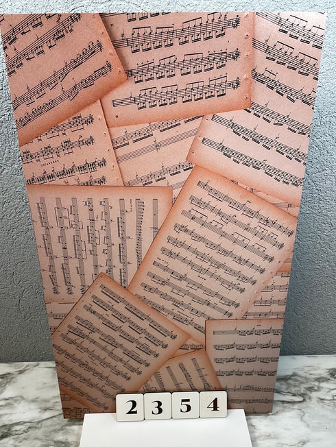 2354 - Sheet Music