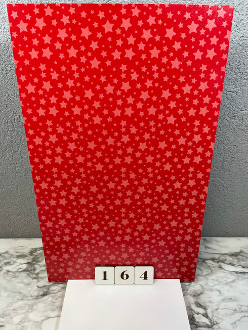 0164 - Christmas Red Stars