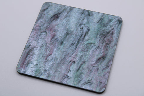 Smokey Amythest Metallic Glitter Ripple - 1/8" Acrylic Sheet