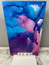 2129 - Abstract Watercolors Blue & Purple