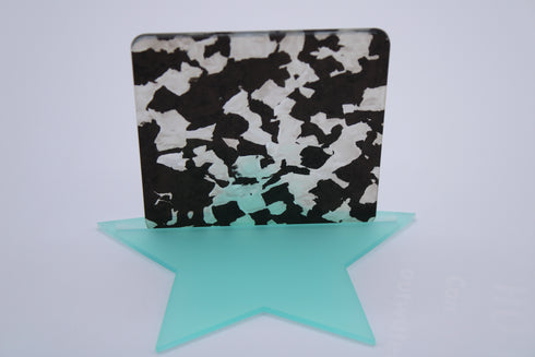 Black and White Panda - 1/8" Celluloid Acrylic Sheet