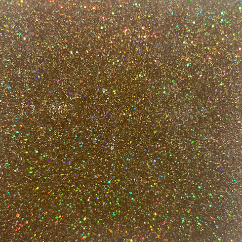 Buried Treasure Holographic Gold Glitter 1/8" Acrylic