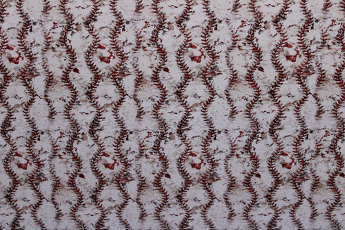 6016 - Baseball Leather Repeating Pattern