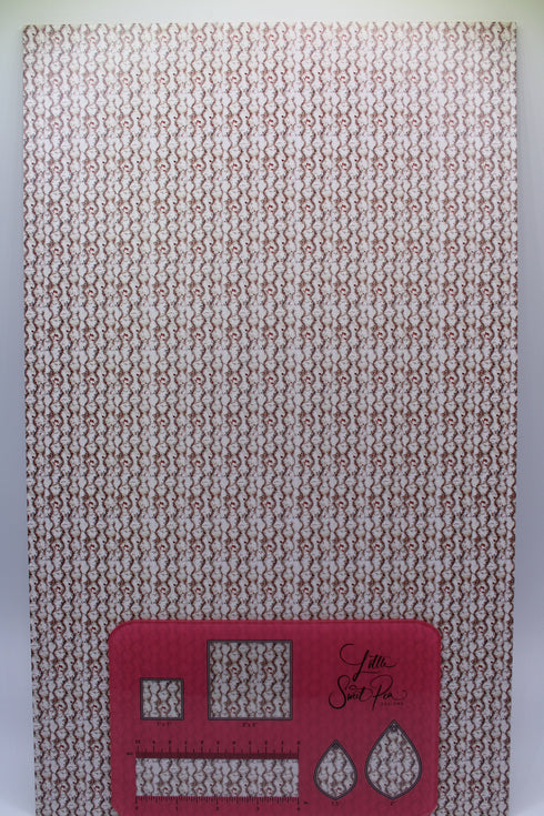 6015 - Micro Baseball Leather Repeating Pattern