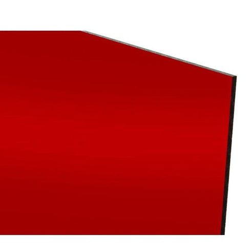 Red Mirror - 1/8" Extruded Acrylic Sheet