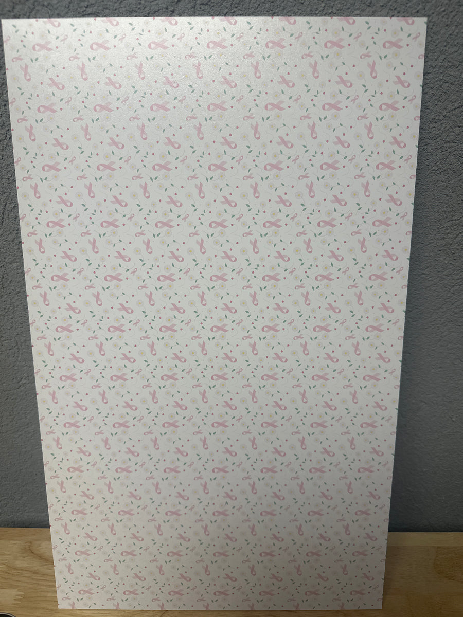 Ready to Go: 1/8” Breast Cancer Ribbons - MDF - Single Sided – Little ...