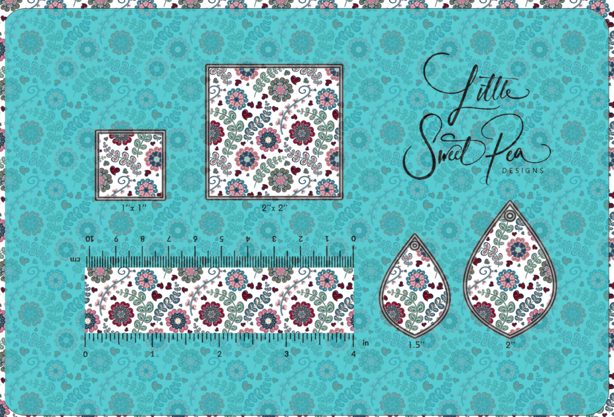 3122 - Flowers – Little Sweet Pea Designs